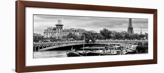 Paris sur Seine Collection - Instant in Paris II-Philippe Hugonnard-Framed Photographic Print