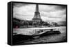 Paris sur Seine Collection - Josephine Cruise IV-Philippe Hugonnard-Framed Stretched Canvas