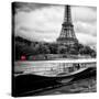 Paris sur Seine Collection - Josephine Cruise IX-Philippe Hugonnard-Stretched Canvas