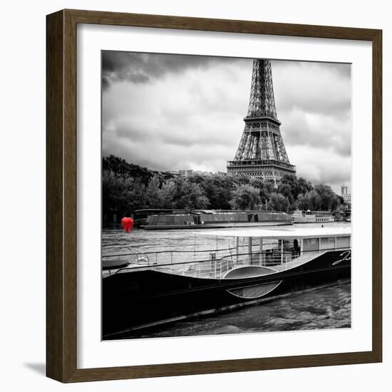 Paris sur Seine Collection - Josephine Cruise IX-Philippe Hugonnard-Framed Photographic Print