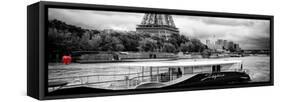 Paris sur Seine Collection - Josephine Cruise VI-Philippe Hugonnard-Framed Stretched Canvas