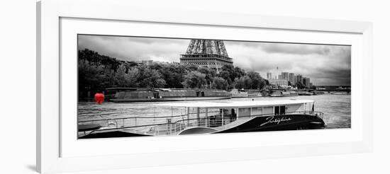 Paris sur Seine Collection - Josephine Cruise VI-Philippe Hugonnard-Framed Photographic Print