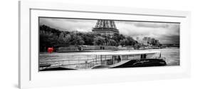 Paris sur Seine Collection - Josephine Cruise VI-Philippe Hugonnard-Framed Photographic Print