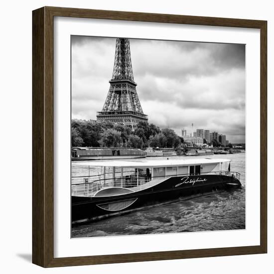 Paris sur Seine Collection - Josephine Cruise VII-Philippe Hugonnard-Framed Photographic Print