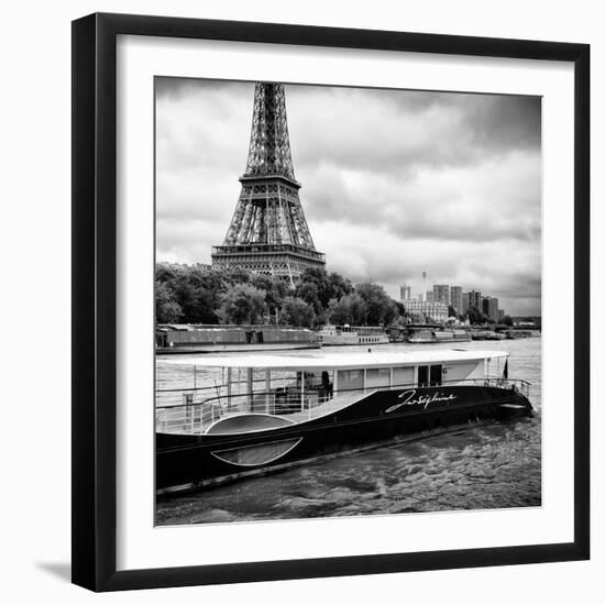 Paris sur Seine Collection - Josephine Cruise VII-Philippe Hugonnard-Framed Photographic Print