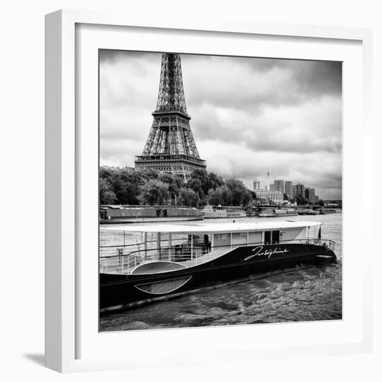 Paris sur Seine Collection - Josephine Cruise VII-Philippe Hugonnard-Framed Photographic Print