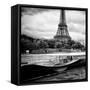 Paris sur Seine Collection - Josephine Cruise VIII-Philippe Hugonnard-Framed Stretched Canvas