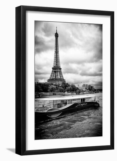 Paris sur Seine Collection - Josephine Cruise-Philippe Hugonnard-Framed Photographic Print