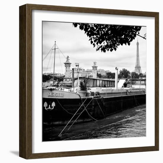 Paris sur Seine Collection - Le Cid Paris II-Philippe Hugonnard-Framed Photographic Print