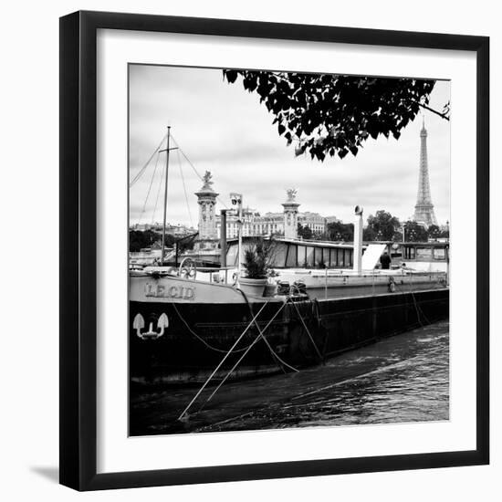 Paris sur Seine Collection - Le Cid Paris II-Philippe Hugonnard-Framed Photographic Print