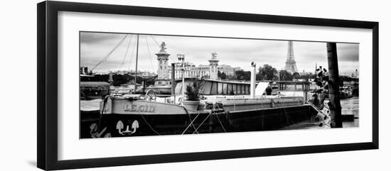 Paris sur Seine Collection - Le Cid Paris III-Philippe Hugonnard-Framed Photographic Print