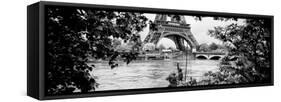 Paris sur Seine Collection - Liberty Tower V-Philippe Hugonnard-Framed Stretched Canvas