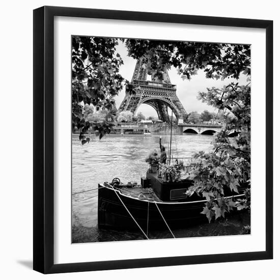 Paris sur Seine Collection - Liberty Tower VI-Philippe Hugonnard-Framed Premium Photographic Print