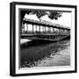 Paris sur Seine Collection - Metro Bridge II-Philippe Hugonnard-Framed Photographic Print