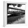 Paris sur Seine Collection - Metro Bridge II-Philippe Hugonnard-Framed Photographic Print