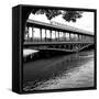 Paris sur Seine Collection - Metro Bridge II-Philippe Hugonnard-Framed Stretched Canvas