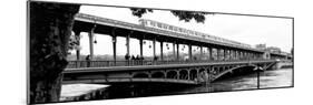Paris sur Seine Collection - Metro Bridge III-Philippe Hugonnard-Mounted Photographic Print