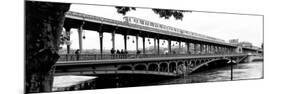 Paris sur Seine Collection - Metro Bridge III-Philippe Hugonnard-Mounted Photographic Print