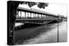 Paris sur Seine Collection - Metro Bridge-Philippe Hugonnard-Stretched Canvas