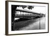 Paris sur Seine Collection - Metro Bridge-Philippe Hugonnard-Framed Photographic Print