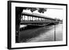 Paris sur Seine Collection - Metro Bridge-Philippe Hugonnard-Framed Photographic Print