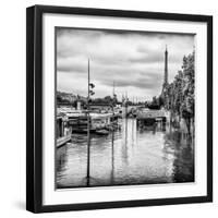 Paris sur Seine Collection - Morning on the Seine II-Philippe Hugonnard-Framed Photographic Print