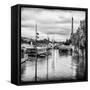 Paris sur Seine Collection - Morning on the Seine II-Philippe Hugonnard-Framed Stretched Canvas