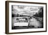 Paris sur Seine Collection - Morning on the Seine III-Philippe Hugonnard-Framed Photographic Print