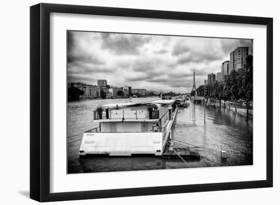 Paris sur Seine Collection - Morning on the Seine III-Philippe Hugonnard-Framed Photographic Print