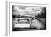 Paris sur Seine Collection - Morning on the Seine III-Philippe Hugonnard-Framed Photographic Print