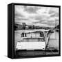 Paris sur Seine Collection - Morning on the Seine IV-Philippe Hugonnard-Framed Stretched Canvas