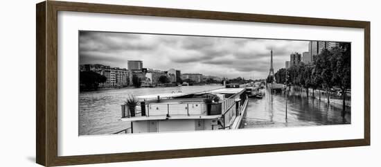 Paris sur Seine Collection - Morning on the Seine V-Philippe Hugonnard-Framed Photographic Print