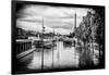 Paris sur Seine Collection - Morning on the Seine-Philippe Hugonnard-Framed Photographic Print