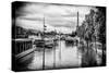 Paris sur Seine Collection - Morning on the Seine-Philippe Hugonnard-Stretched Canvas