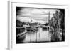 Paris sur Seine Collection - Morning on the Seine-Philippe Hugonnard-Framed Photographic Print