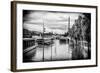 Paris sur Seine Collection - Morning on the Seine-Philippe Hugonnard-Framed Photographic Print