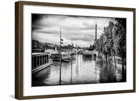 Paris sur Seine Collection - Morning on the Seine-Philippe Hugonnard-Framed Photographic Print