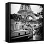 Paris sur Seine Collection - Paris Boat II-Philippe Hugonnard-Framed Stretched Canvas