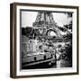 Paris sur Seine Collection - Paris Boat II-Philippe Hugonnard-Framed Photographic Print