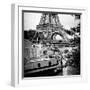 Paris sur Seine Collection - Paris Boat II-Philippe Hugonnard-Framed Photographic Print