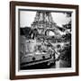 Paris sur Seine Collection - Paris Boat II-Philippe Hugonnard-Framed Photographic Print