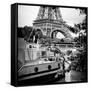 Paris sur Seine Collection - Paris Boat II-Philippe Hugonnard-Framed Stretched Canvas