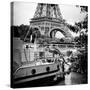 Paris sur Seine Collection - Paris Boat II-Philippe Hugonnard-Stretched Canvas