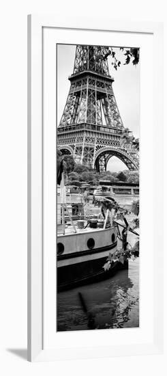 Paris sur Seine Collection - Paris Boat III-Philippe Hugonnard-Framed Photographic Print