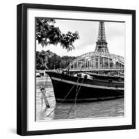 Paris sur Seine Collection - Paris Bridge II-Philippe Hugonnard-Framed Photographic Print