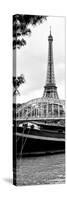 Paris sur Seine Collection - Paris Bridge III-Philippe Hugonnard-Stretched Canvas