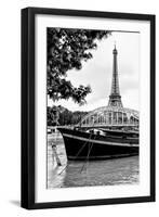 Paris sur Seine Collection - Paris Bridge-Philippe Hugonnard-Framed Photographic Print
