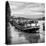 Paris sur Seine Collection - Paris Harbour II-Philippe Hugonnard-Stretched Canvas