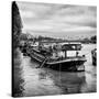 Paris sur Seine Collection - Paris Harbour II-Philippe Hugonnard-Stretched Canvas