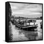 Paris sur Seine Collection - Paris Harbour II-Philippe Hugonnard-Framed Stretched Canvas